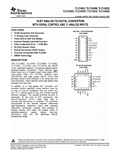 DataSheet TLC1543 pdf